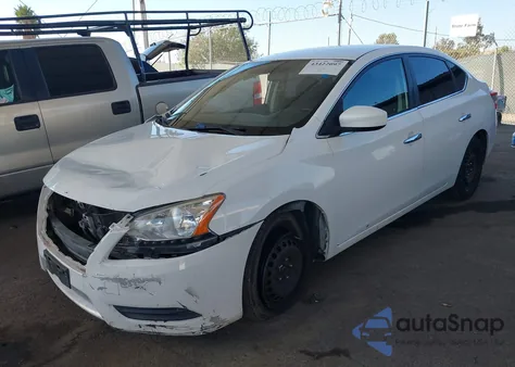 2015 Nissan Sentra Fe+ S/S/Sl/Sr/Sv z USA, uszkodzony, nr VIN 3N1AB7AP6FY239444